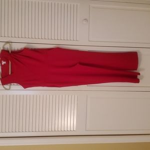 Red Jump Suit in perfect condition